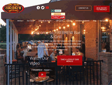 Tablet Screenshot of fire-brew.com